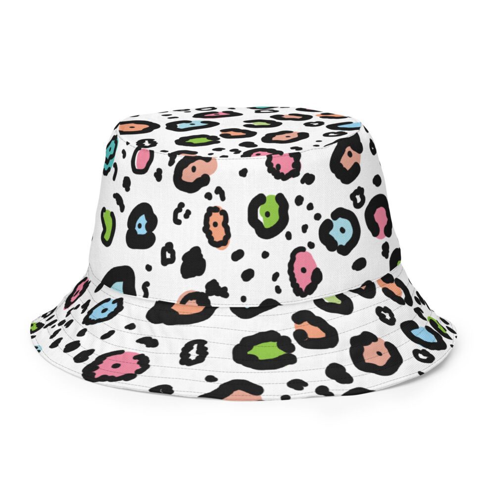 Reversible Bucket Hat Leopard