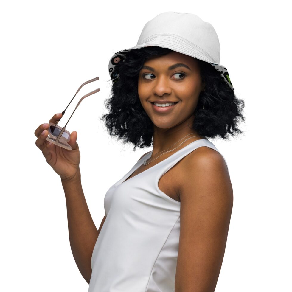 Reversible Bucket Hat Leopard - Image 4