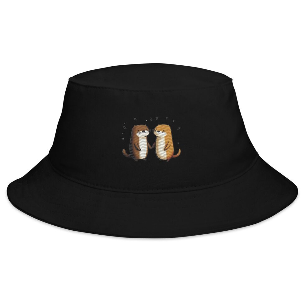 Bucket Hat Cute Minimalist Animals