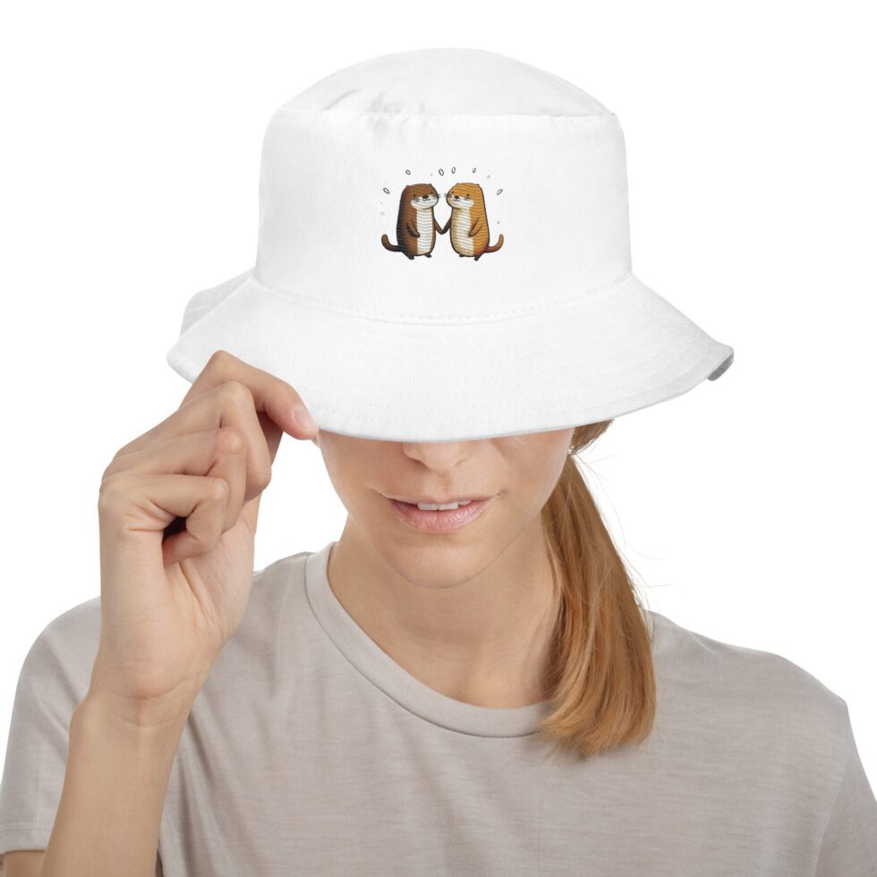 Bucket Hat Cute Minimalist Animals - Image 3