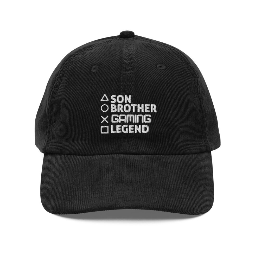 Vintage Corduroy Cap Gamer