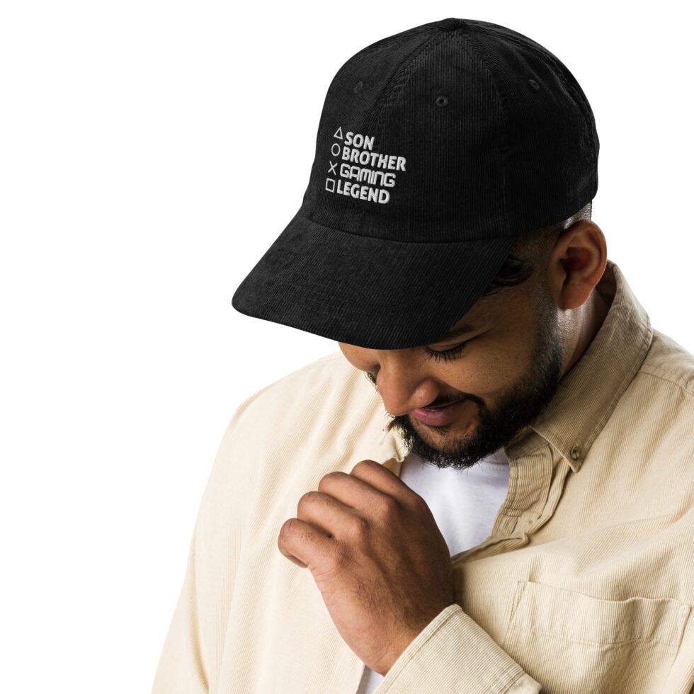 Vintage Corduroy Cap Gamer - Image 2