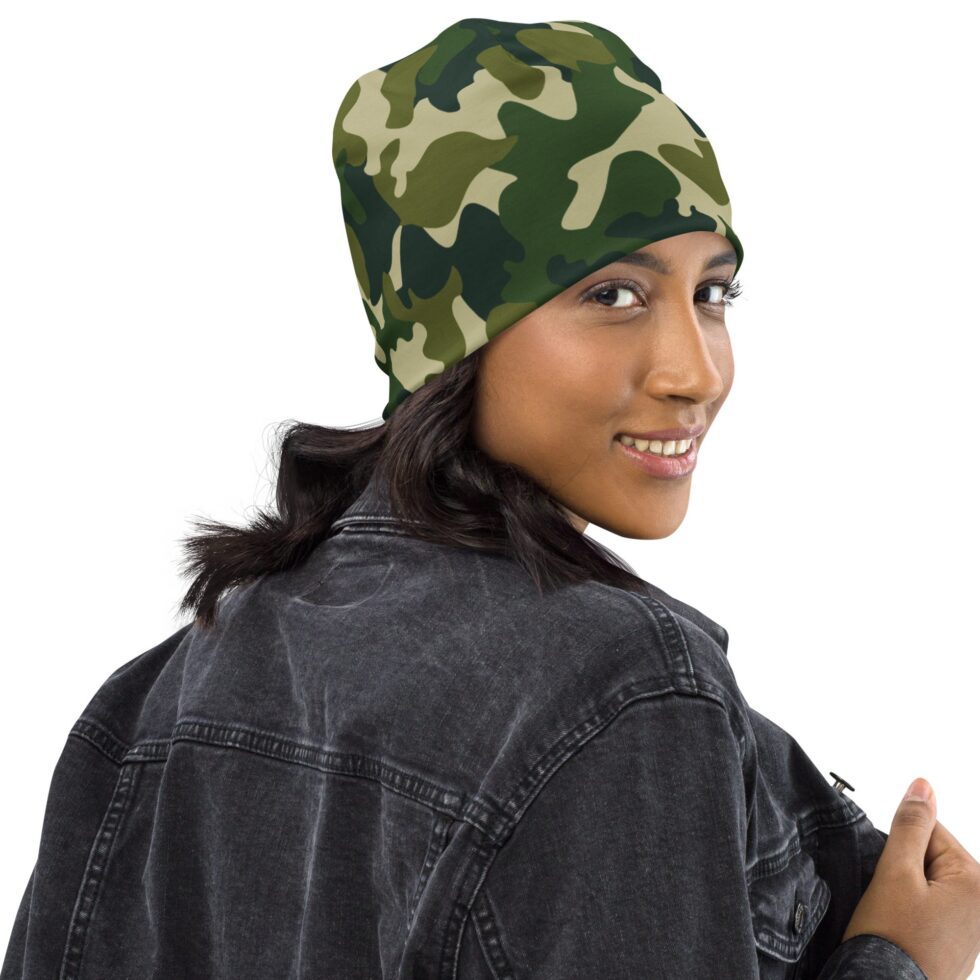 Green Camo Beanie - Image 4