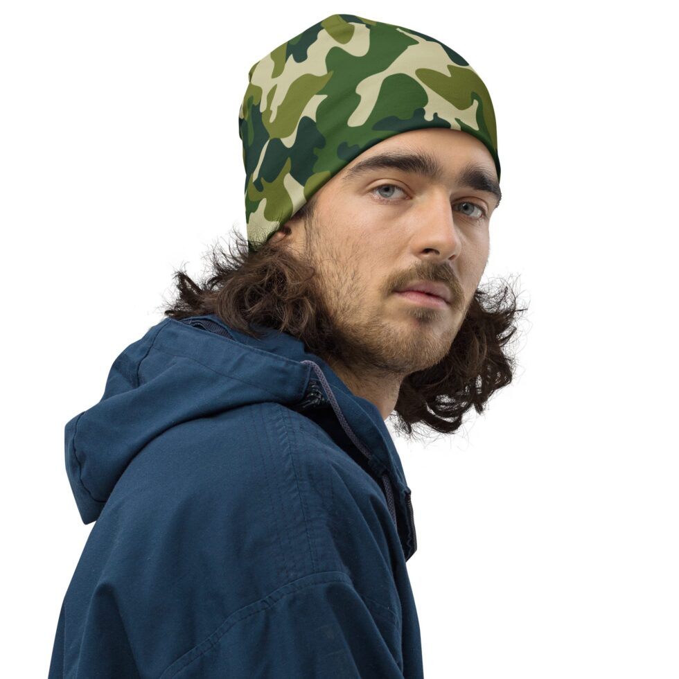 Green Camo Beanie - Image 5