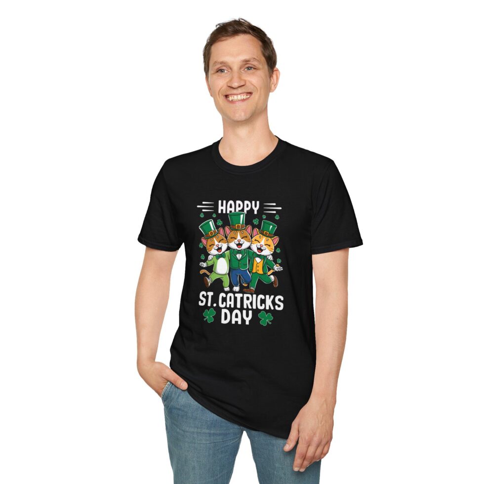 St Catrick Cat T-Shirt - Image 2