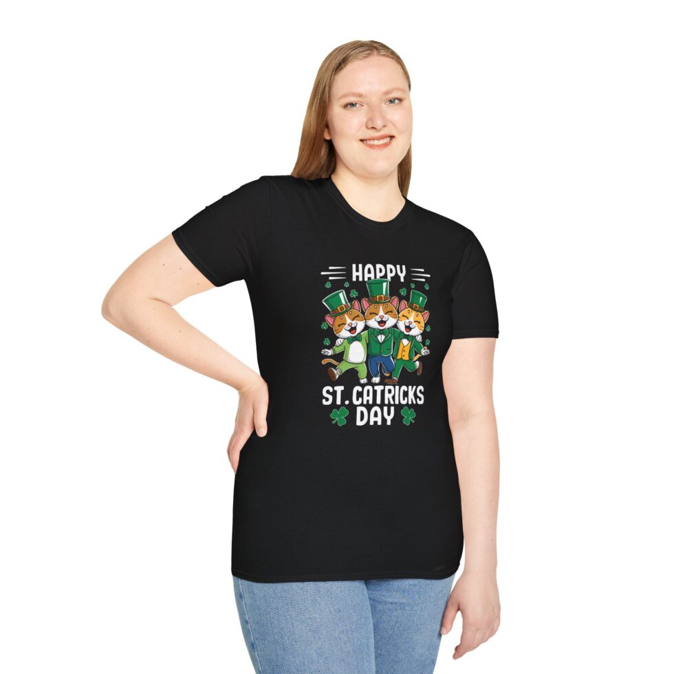 St Catrick Cat T-Shirt - Image 3