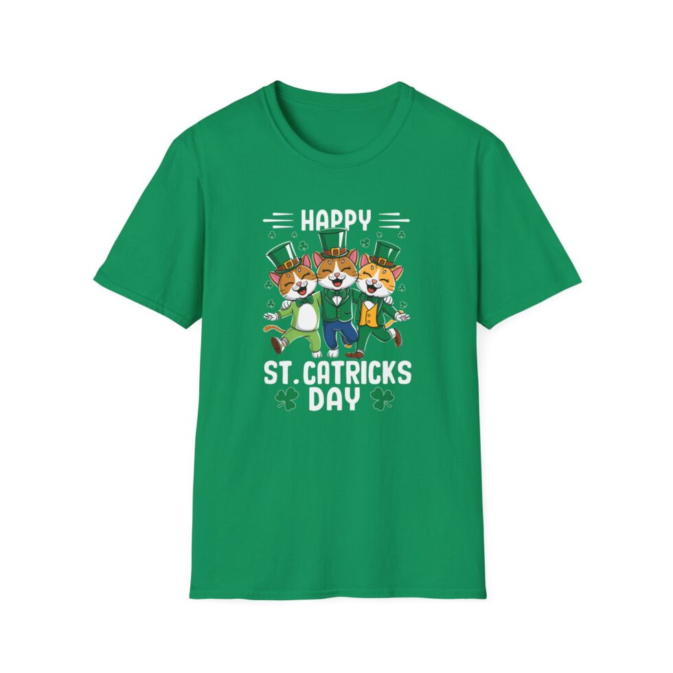 St Catrick Cat T-Shirt - Image 4