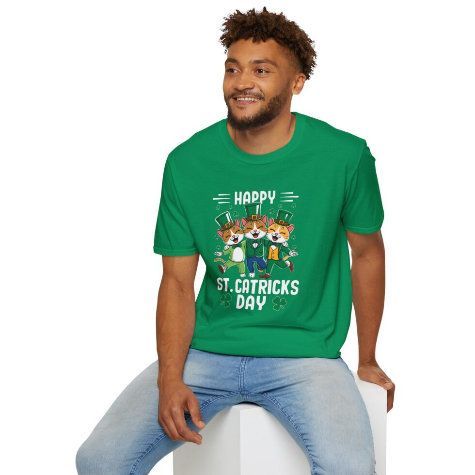 St Catrick Cat T-Shirt - Image 6