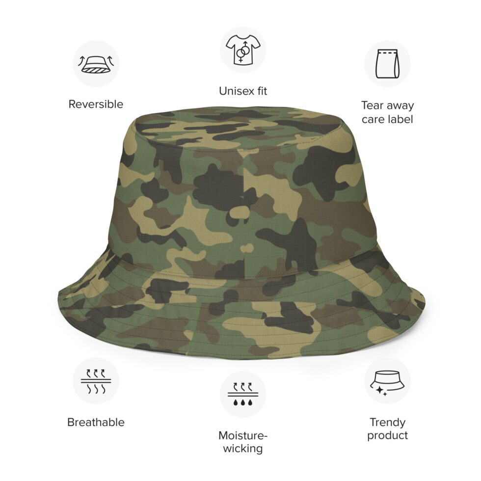 Camo Bucket Hat - Image 2