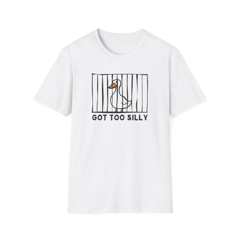 Got Too Silly Grey T-Shirt - Image 2
