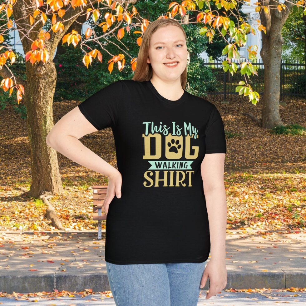This Is My Dog Walking Shirt - Image 5