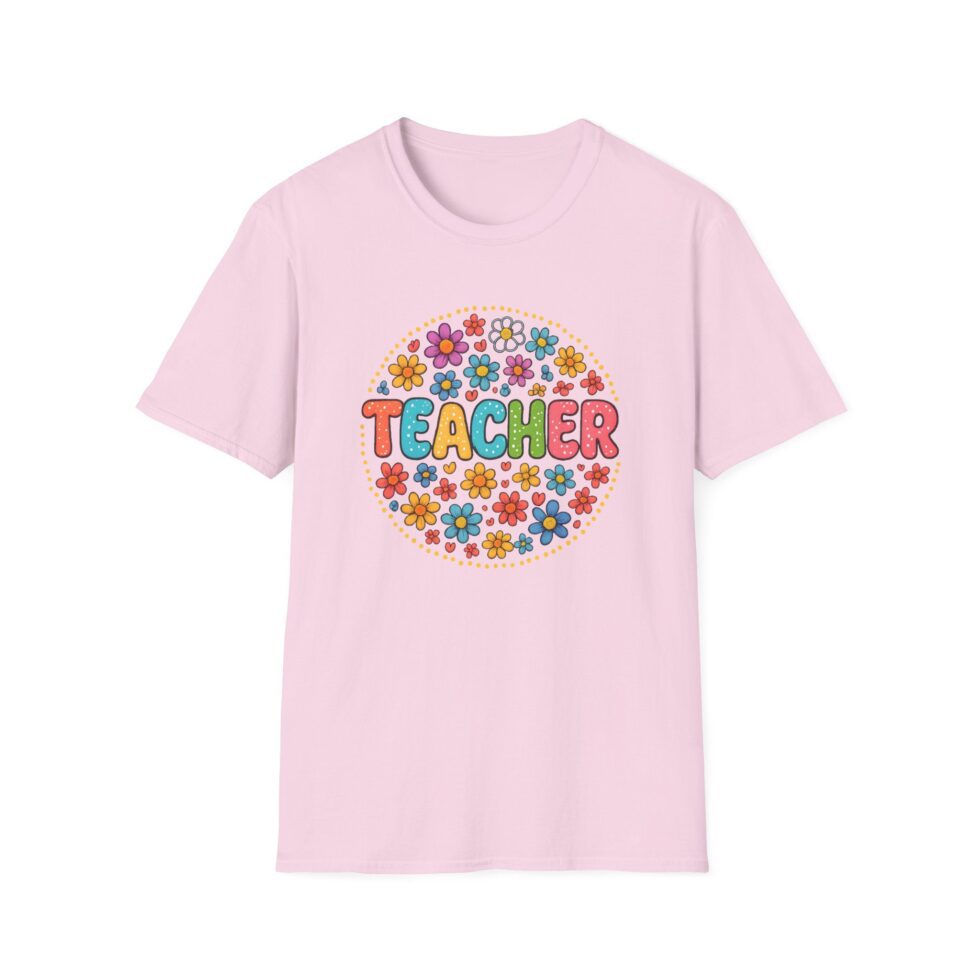 Teacher With Flowers - Image 2