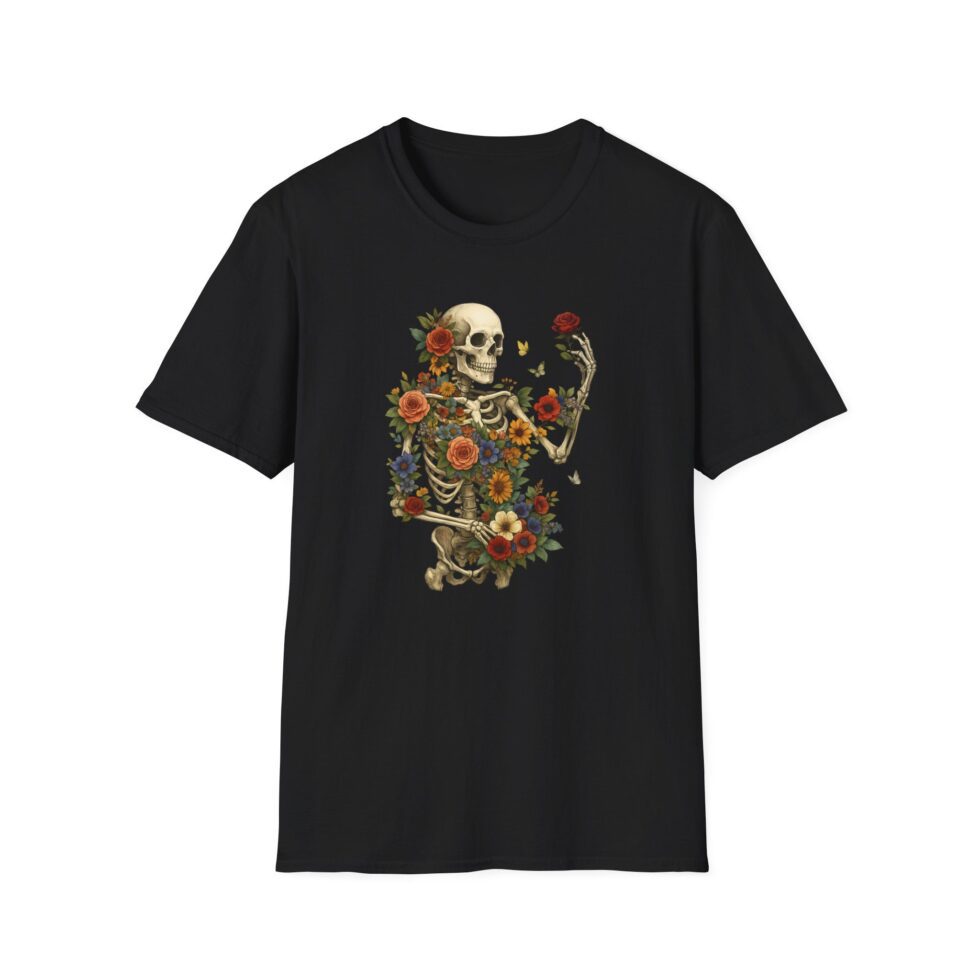 Halloween Floral Skeleton