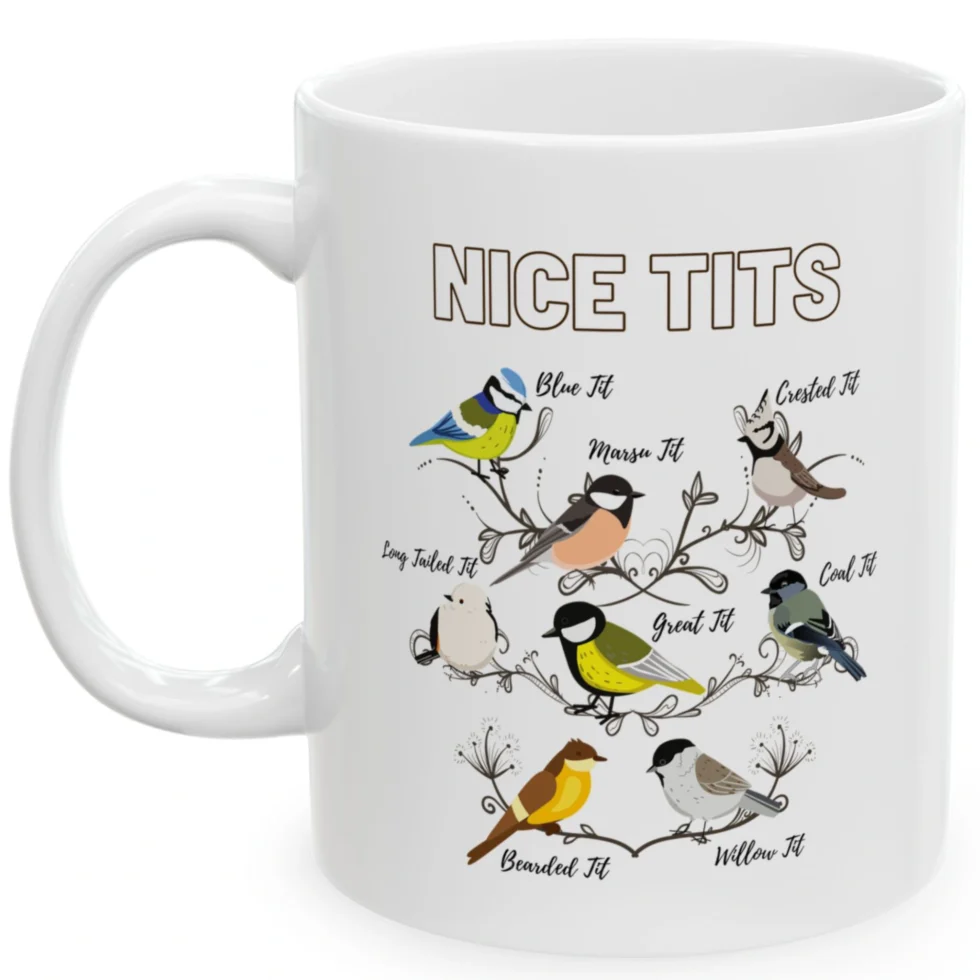 Nice Tits Funny Coffee Mug