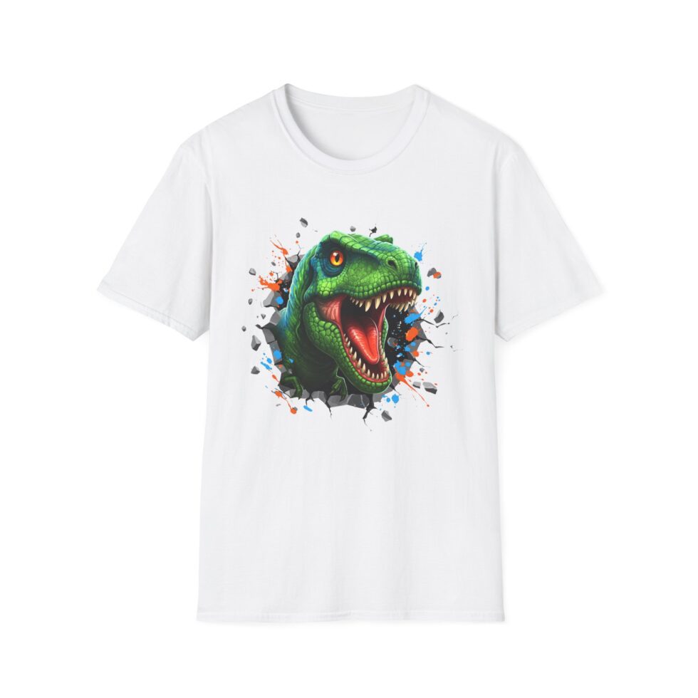 T-Rex Dinosaur Breaking Wall