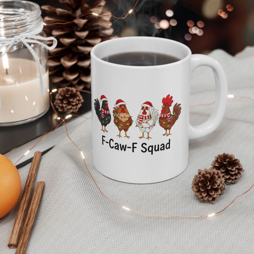 F Caw F Squad Mug - Image 2