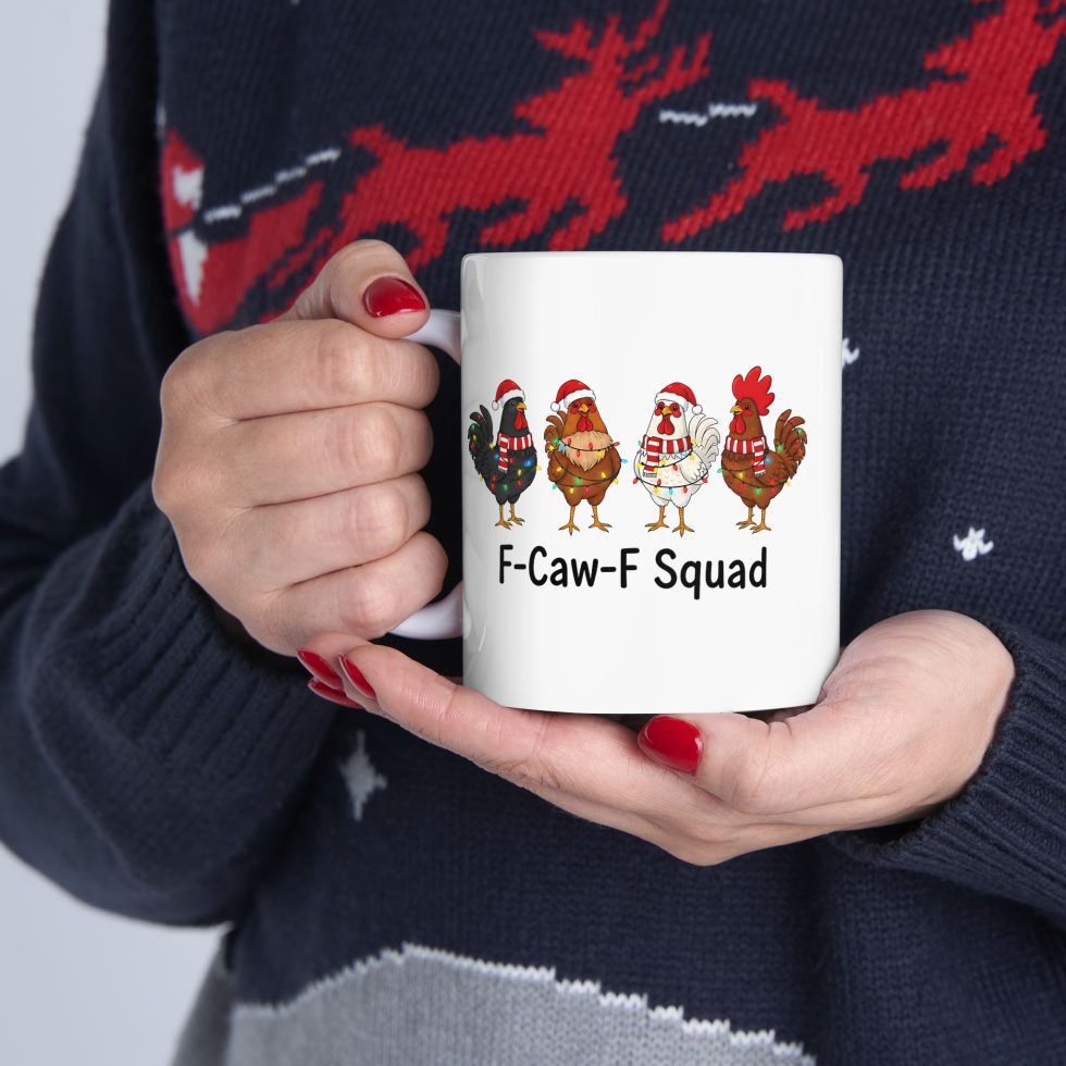 F Caw F Squad Mug - Image 3