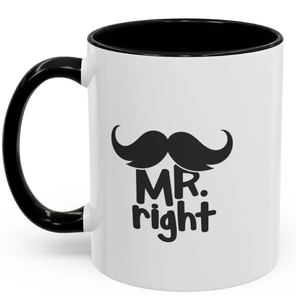 Mr. Right Valentine’s Day Coffee Mug
