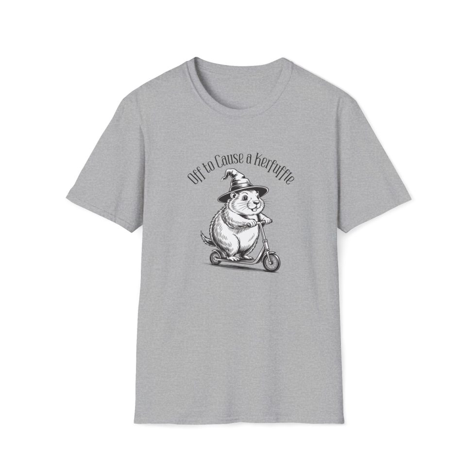 Off To Cause A Kerfuffle Funny Sarcastic T-Shirt