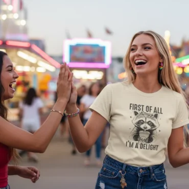 first of all I'm a delight sarcastic shirt