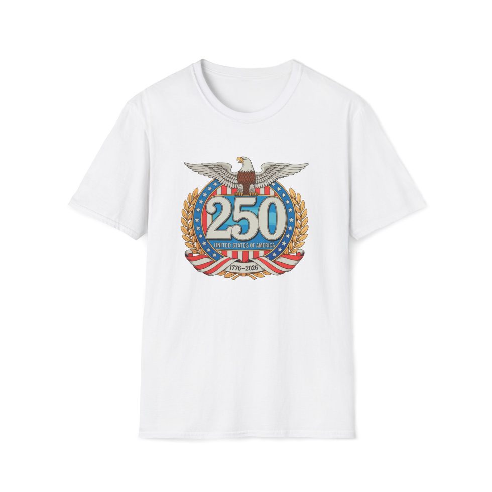 4th of July 250th Anniversary Eagle T-Shirt