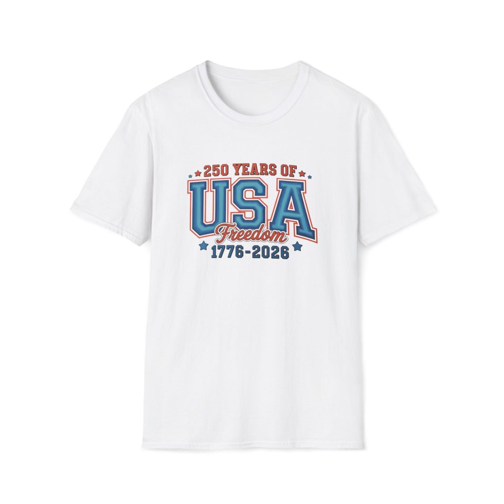 4th of July USA Freedom Shirt — 250 Years Celebration