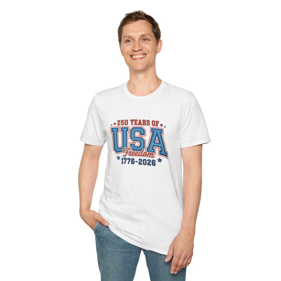 4th of July USA Freedom Shirt — 250 Years Celebration - Image 2