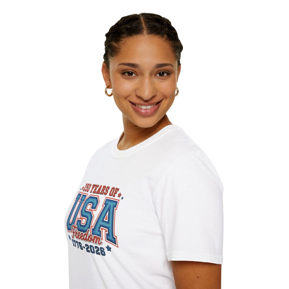 4th of July USA Freedom Shirt — 250 Years Celebration - Image 3