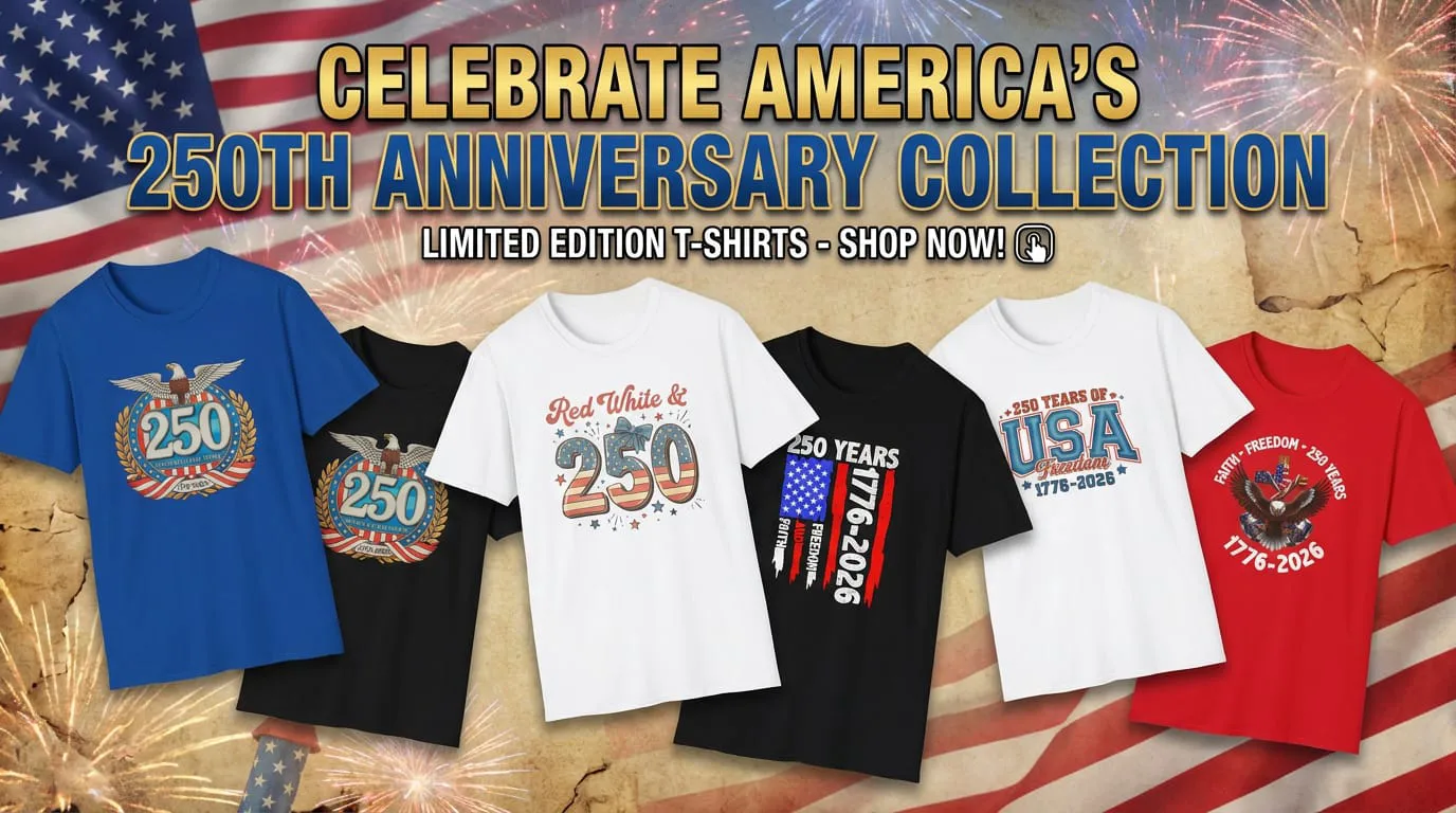 Celebrate America's 4th of July 250th anniversary collection by Yay Products