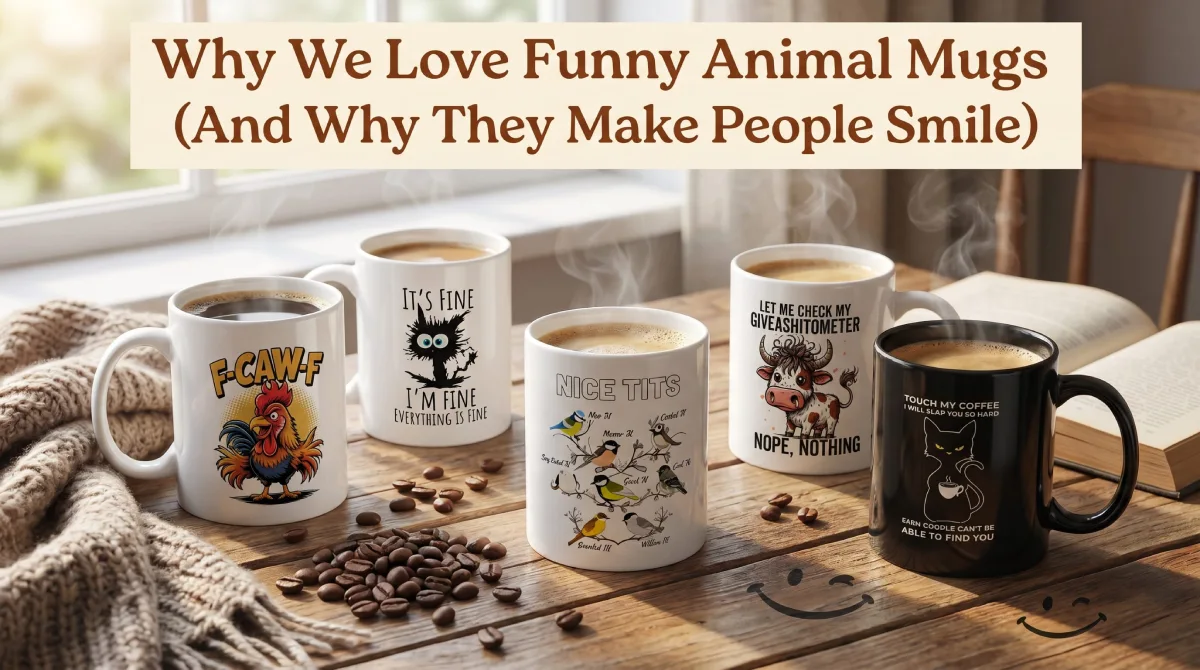 why we love funny animal mugs