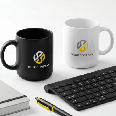 Custom Company Mugs for Corporate Gifting & Brand Promotion